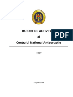 Raport de Activitate CNA Pentru Anul 2017