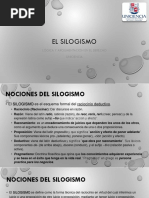 Nociones y Elementos Componentes Del Silogismo