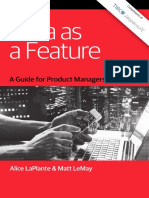 Data As A Feature - A Guide For Product Managers