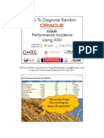 Diagnose Random Performance Incidents Using ASH