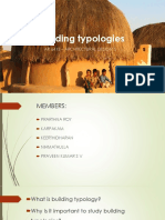 Building Typologies: Ar 6413 - Architectural Design 3