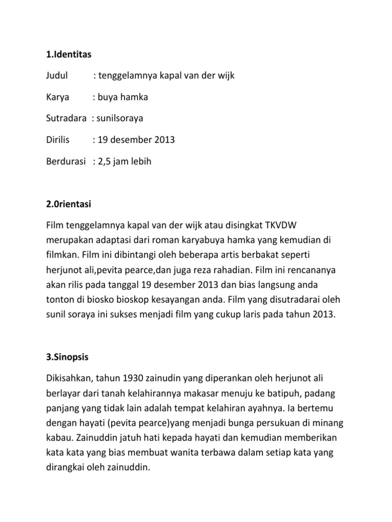  Kata Kata  Zainudin  Kepada  Hayati  Untaian Kata  2019