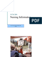 Nursing Informatics: Ms. Ma. Joya Jimenea Genzola, RN