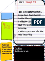 Out of Class: Read The Rest of The Book.: Identify The Course Goals and Their Significance To You