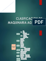 Clasificacion de Maquinaria Agricola...