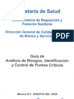 Guia HACCP o ARICPC Sria Salud Mexico