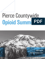 Pierce Countywide Opioid Summit Recommendations