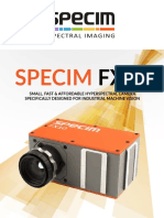 Fast, Affordable Hyperspectral Camera for Machine Vision