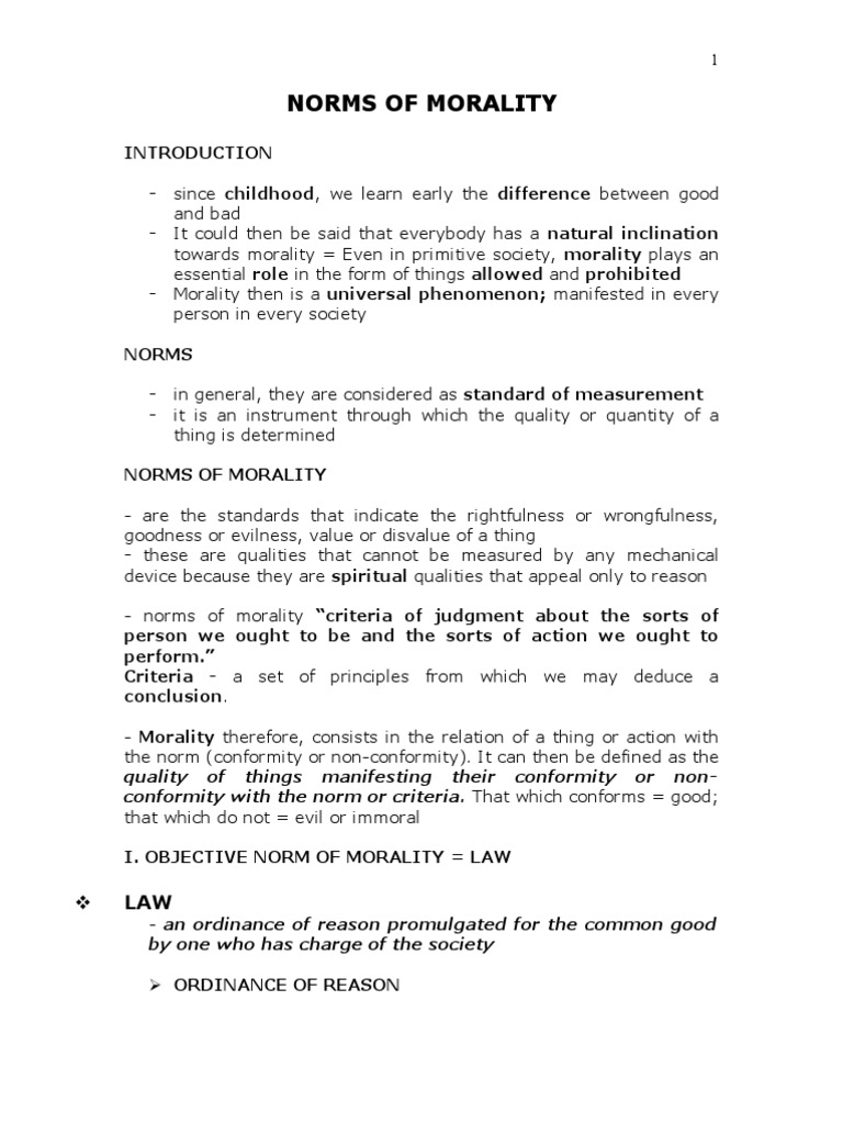 Normative vs descriptive examples picture