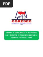 Informe Seguridad Ciudadana Junín 2017
