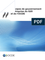 Principes de Gouvernement D'entreprise Du G20 Et de l'OCDE: Isbn 978-92-64-23689-9 26 2015 02 2 P