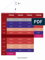 Programa Científico ALAM 2018