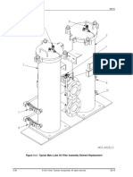 Lube Oil System 3R721: Figure 5.4.1 Typical Main Lube Oil Filter Assembly Element Replacement