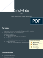 Carbohydrates 2