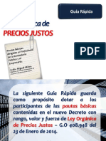 Guia Rapida Ley Precios Justos 2014 PDF