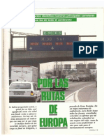 Revista Tráfico Nº 41 - Febrero de 1989 - Por Las Rutas de Europa