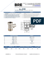 3193 - Valvula de Alivio de Presión