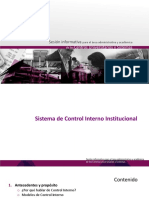 Vicerrectoria Ejecutiva - Control Interno - Sesion Informativa Academico Administrativa