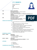 Curriculum Nutricionista