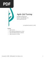 Agile Testing Talk Nov2006