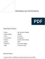 Partus Prematurus Imminens