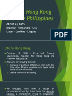 Rizal Chapter 18 (Back To Hong Kong and Philippines)