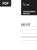 Cs-f3 Programming Manual