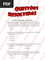 Matemática Financeira i - Fumarc