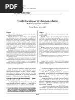 Ventilação Pulmonar Mecânica Em Pediatria
