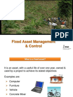 Fixed Asset Management & Control: April 2012