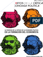 La Crítica de la Economía Política y la formación del economista