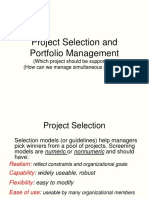 Project Selection and Decision