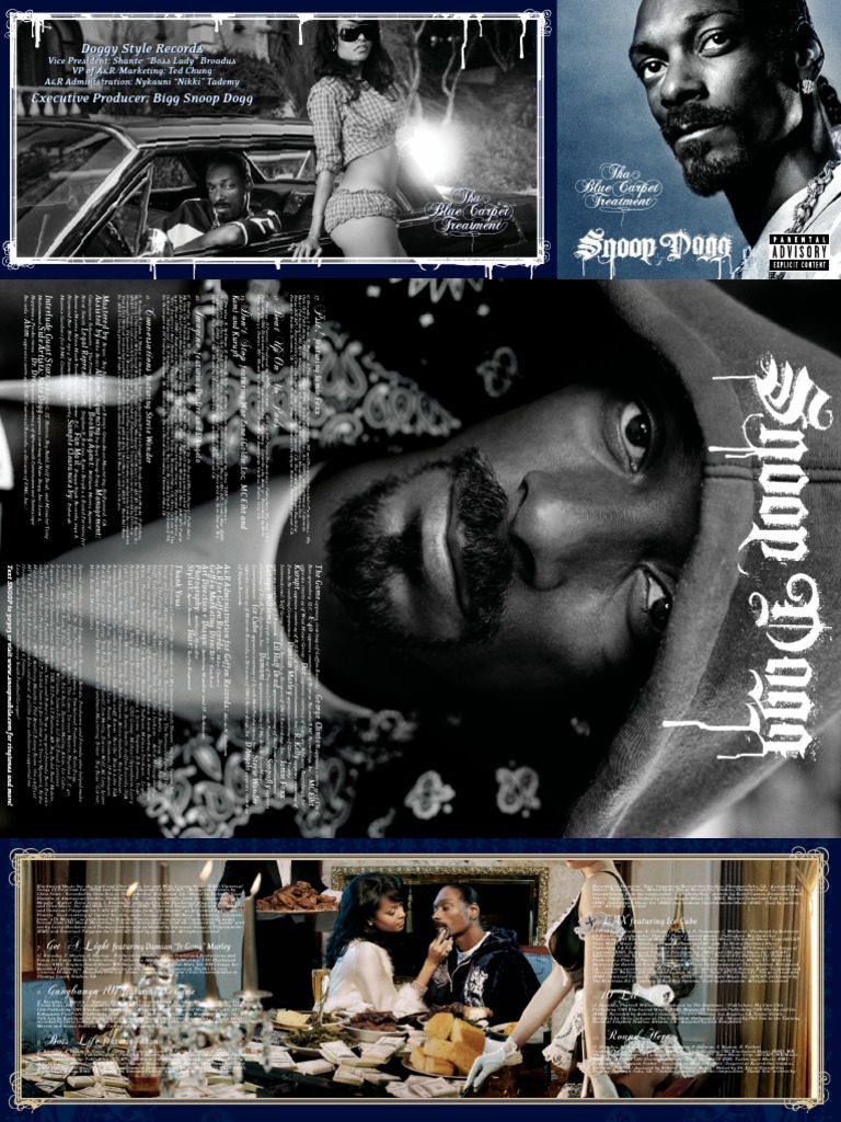 Snoop Dogg - Tha Blue Carpet Treatment Digital Booklet | PDF