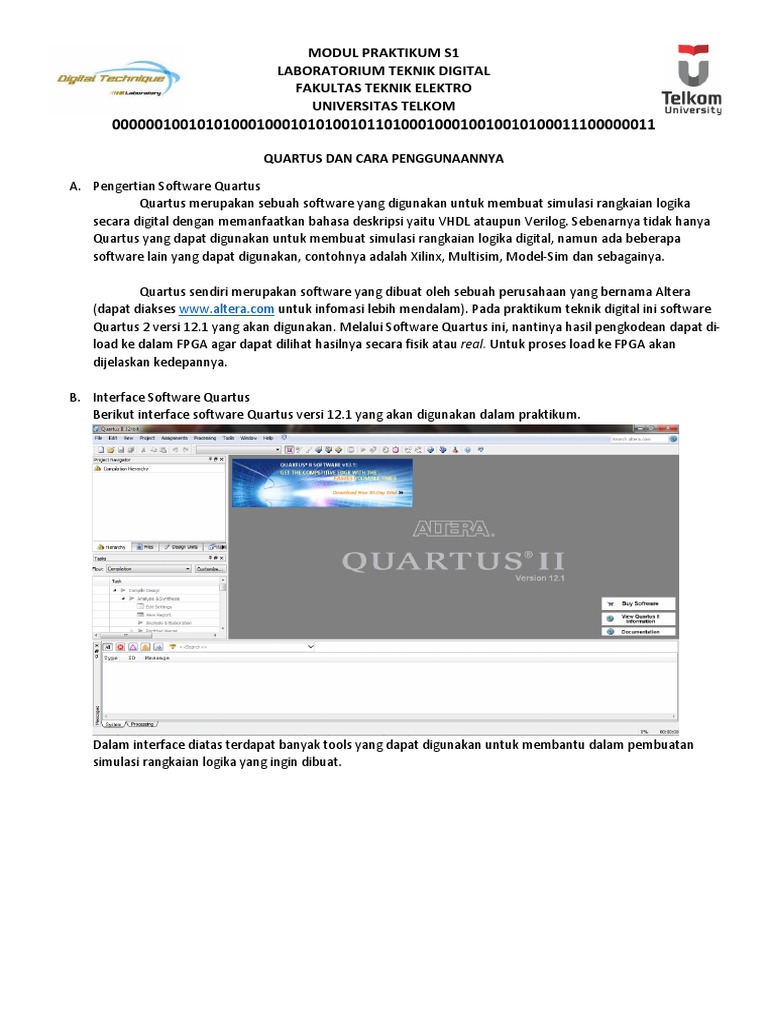 Quartus Dan Cara Penggunaannya