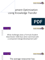 Development Optimization Using Knowledge Transfer