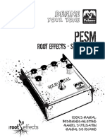 PESM Solid Metal Distortion Pedal User's Manual