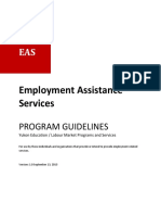 EAS Program Guidelines