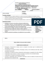 Planificación de Educación Tecnológica para Primario en Computación