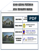 Papan Nama Proyek Gedung Pertemuan