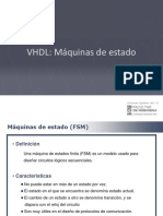 VHDL Maquinas de Estado