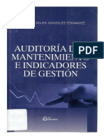 Auditoria Del Mantenimiento e Indicadores de Gestion PDF