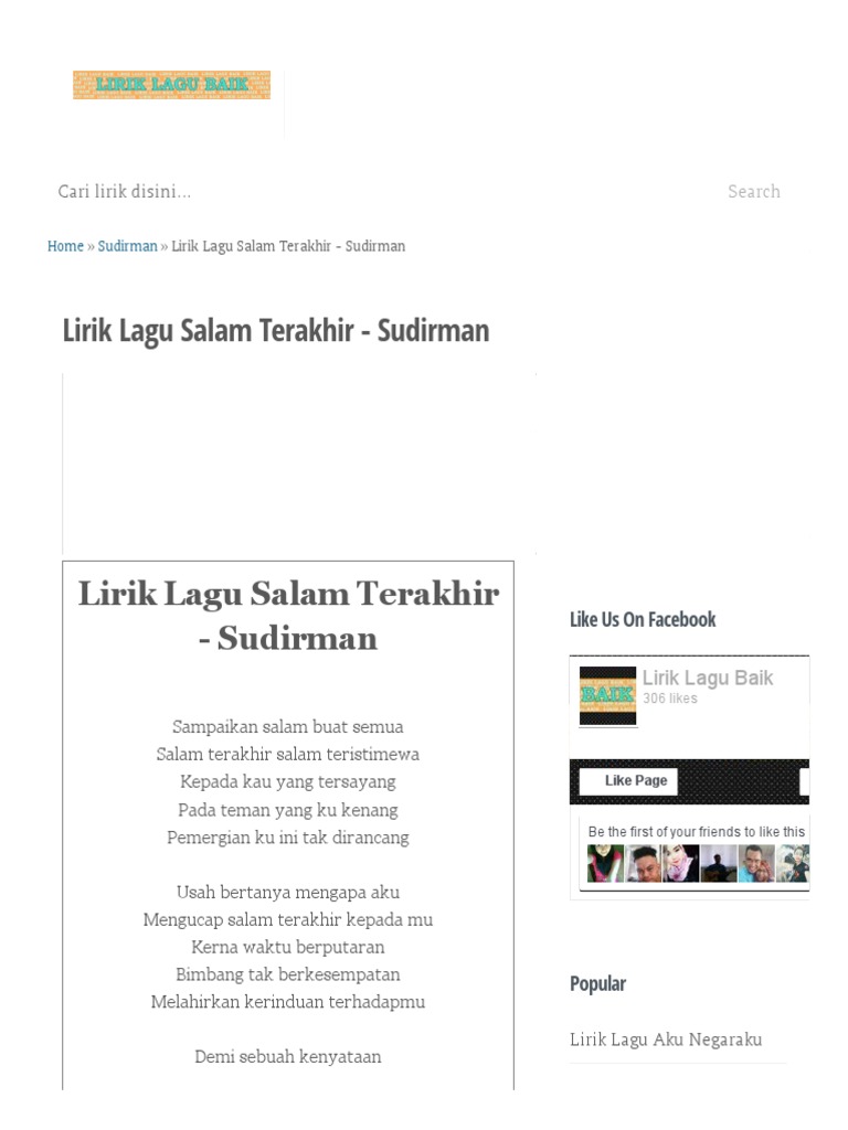 Lirik Lagu Piyambakan Karya Topik Sudirman Liris Tahun 2019 Sragen Update