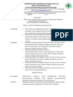 4.2.4.1 SK Penyusunan Jadwal Dan Tempat Pelaksanaan Kegiatan DG Sasaran Masy