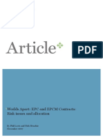 EPC and EPCM Contracts Risk issues and allocation.pdf