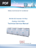 R410A DC Inverter V4 Plus Outdoor Unit 50Hz Technical Service Manual20130401 PDF