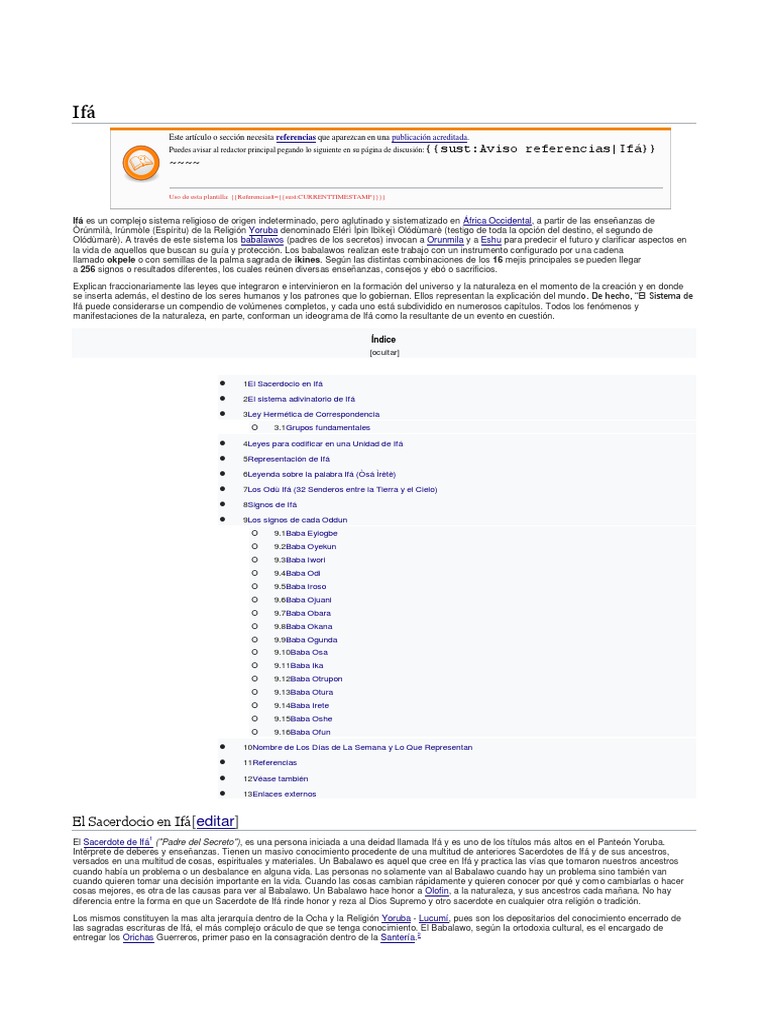 Ifá - PDF 23 | PDF | Religión y creencia | Science
