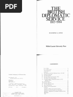 Jones British Diplomatic Service | PDF