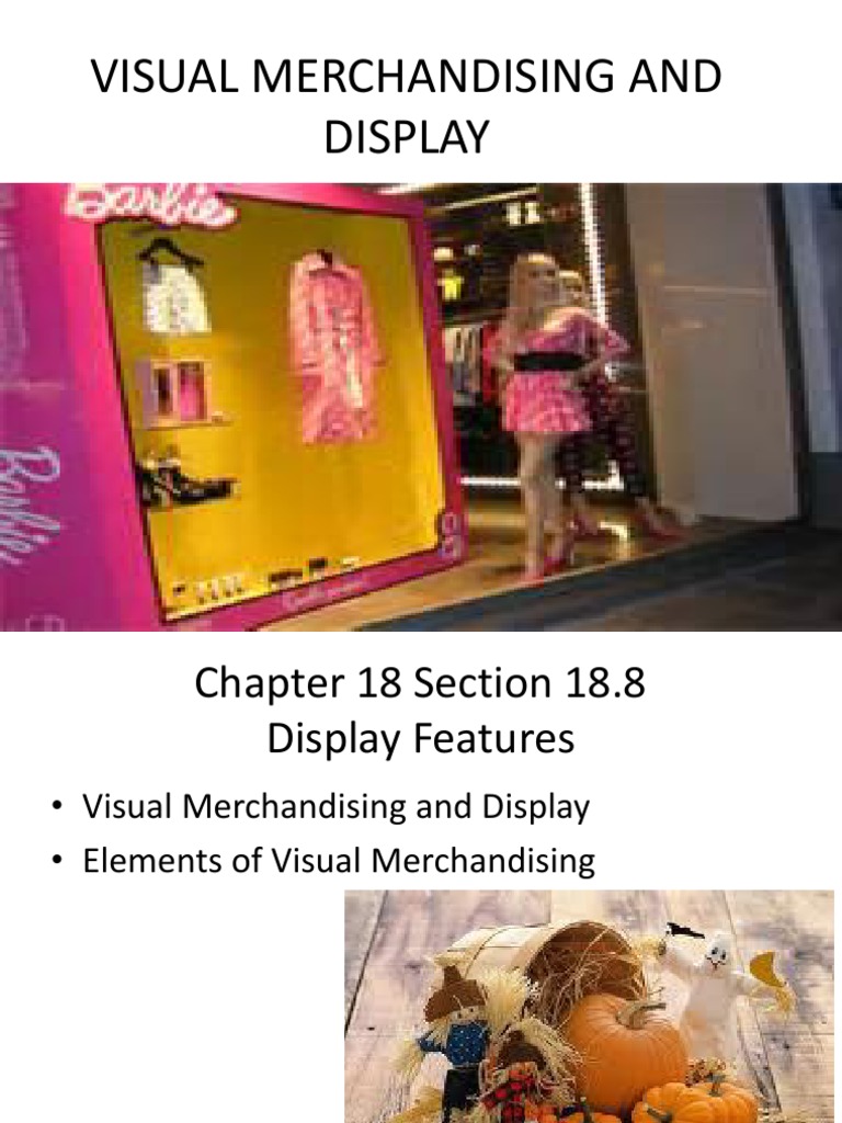 Visual Merchandising Display Essentials | PDF | Design | Business Economics