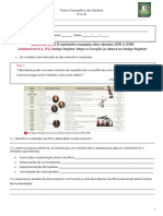 Ficha Trabalho 8ºA Teste Março