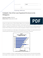 Camiguin, One of The Least Populated Provinces in The Philippines - Philippine Statistics Authority
